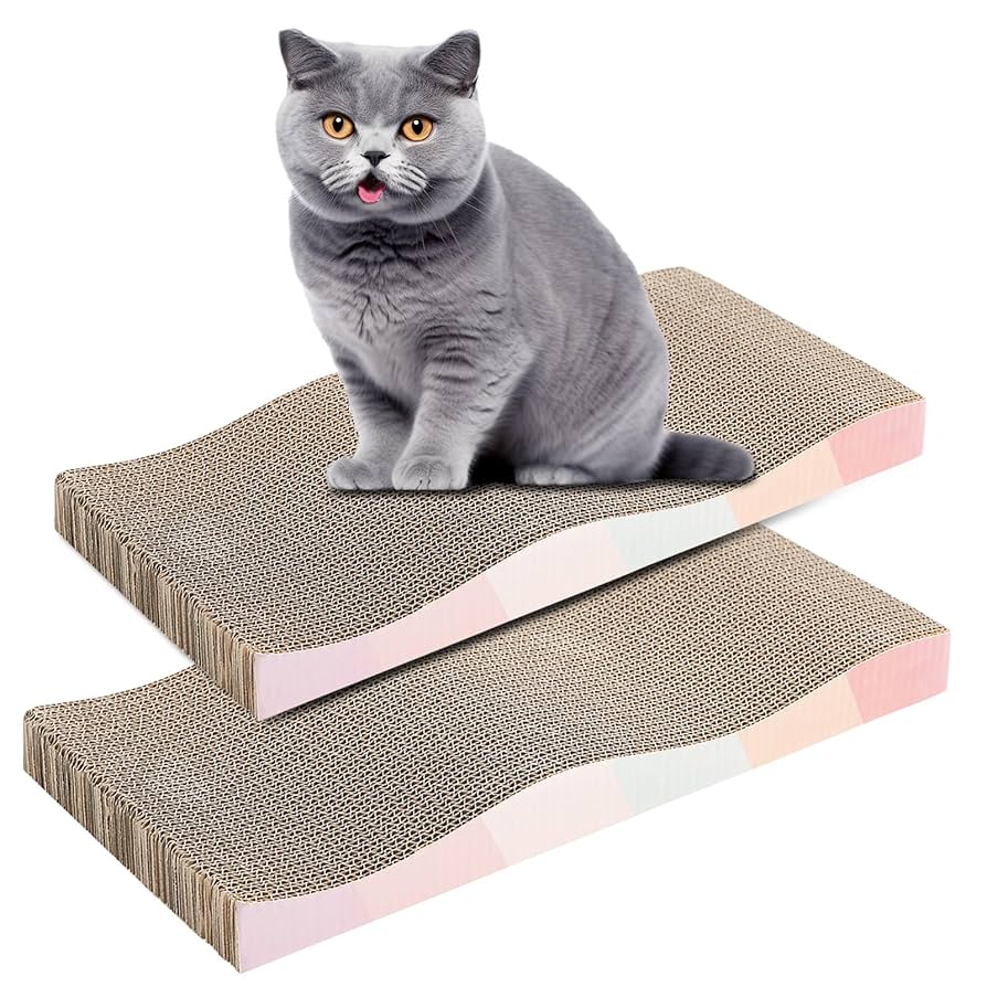 CAT'S PAWカードボード Amazon.com : Pawtasy Cat Scratching Board for Indoor Cats